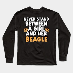 Just A Girl Who Likes Beagles Long Sleeve T-Shirt